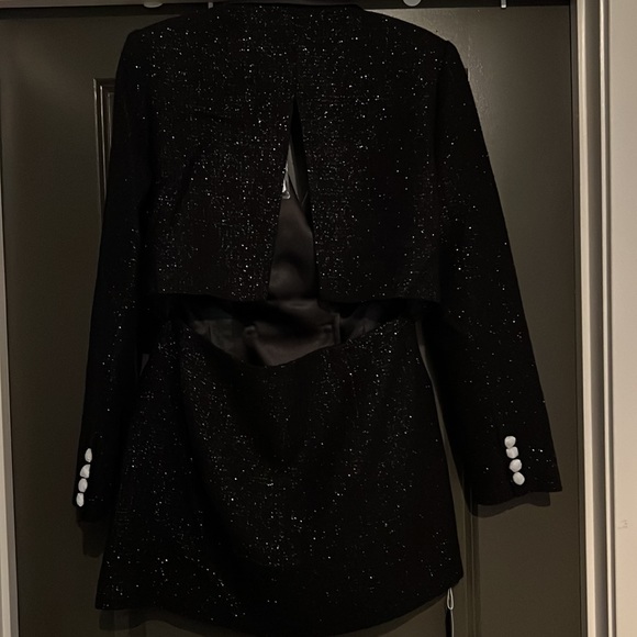 Self Portrait Metallic Tunic szUS 8 - Picture 4 of 4